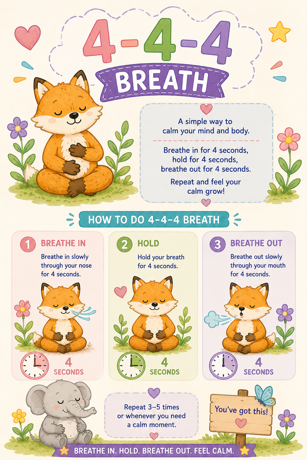 4-4-4 Breath